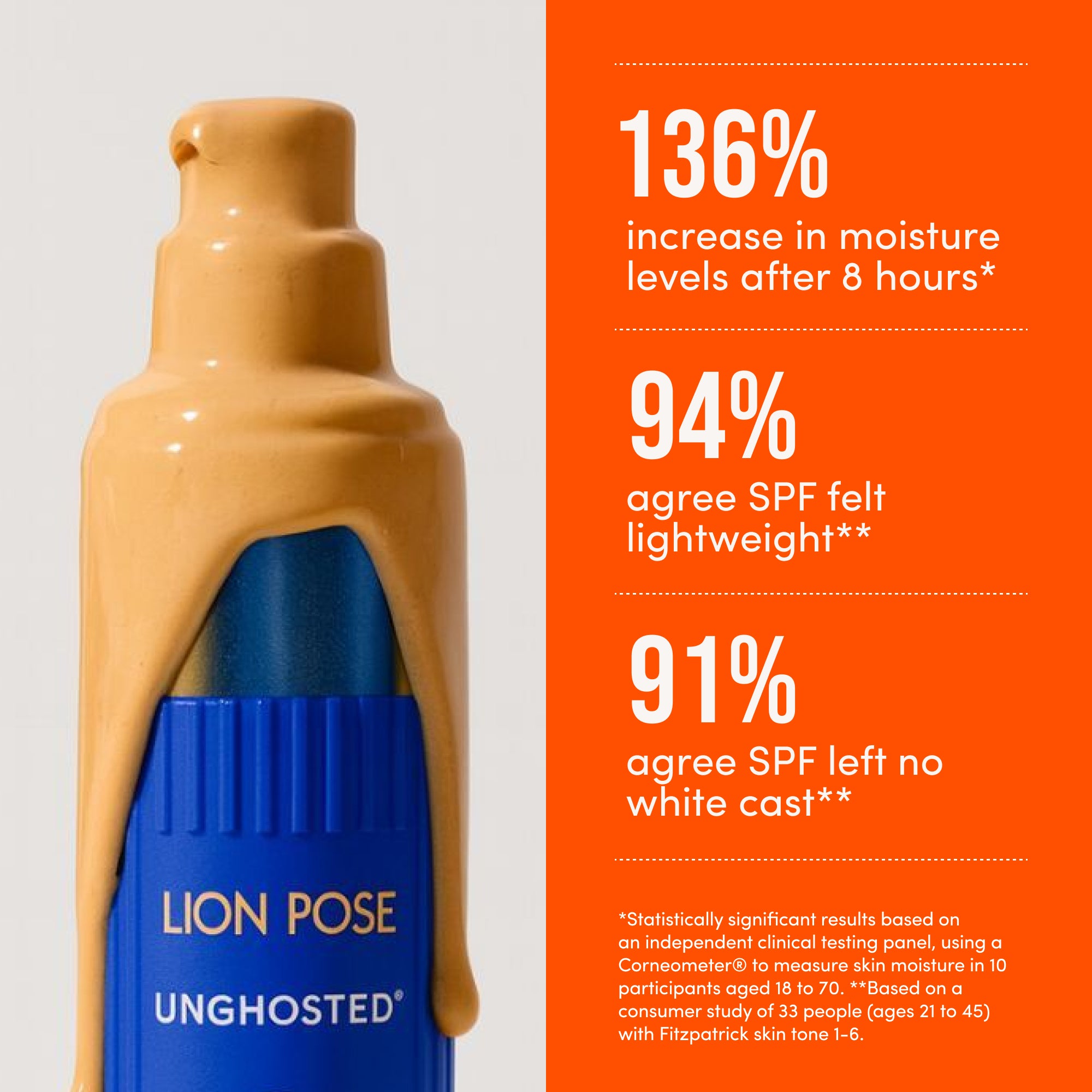 UNGHOSTED™ Sheer Tinted 100% Mineral SPF 42 with Squalane