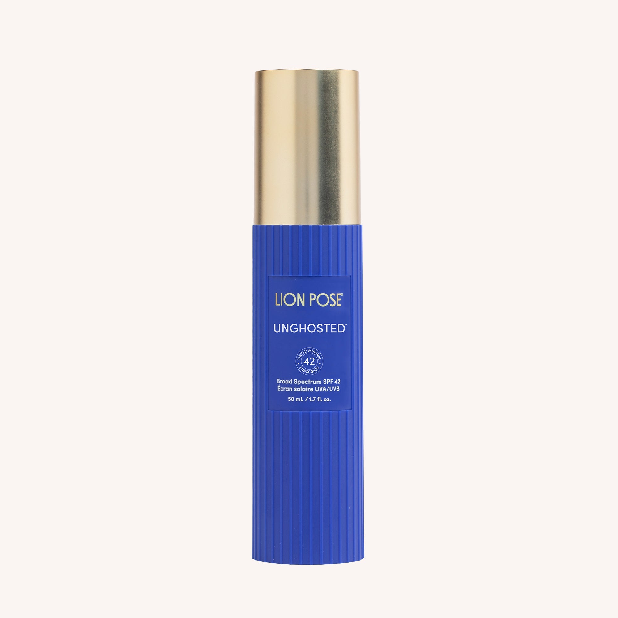 Lion Pose - UNGHOSTED™ Tinted Mineral Sunscreen SPF 42 for Dark